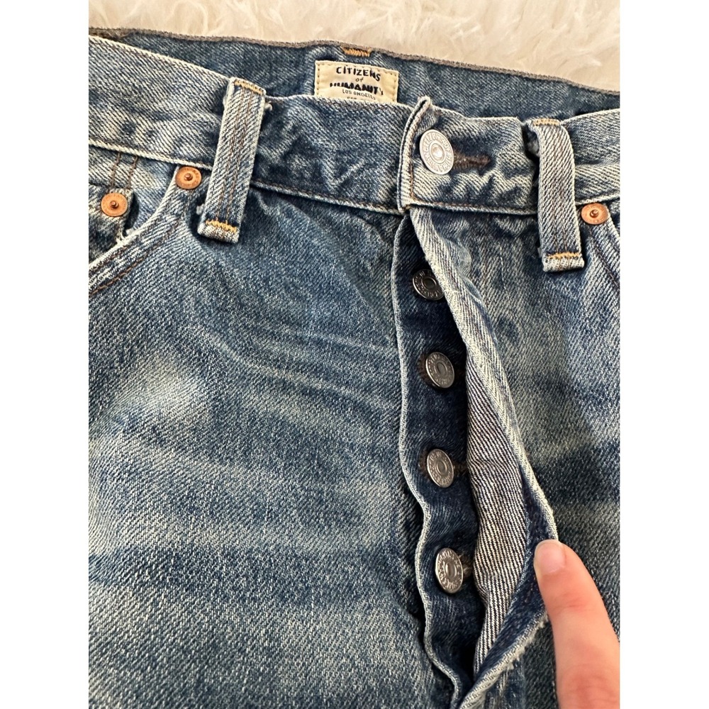 Citizens of Humanity Rowan Relaxed Slim Jeans Size‎ 30 Distressed Wash Denim - Picture 7 of 7
